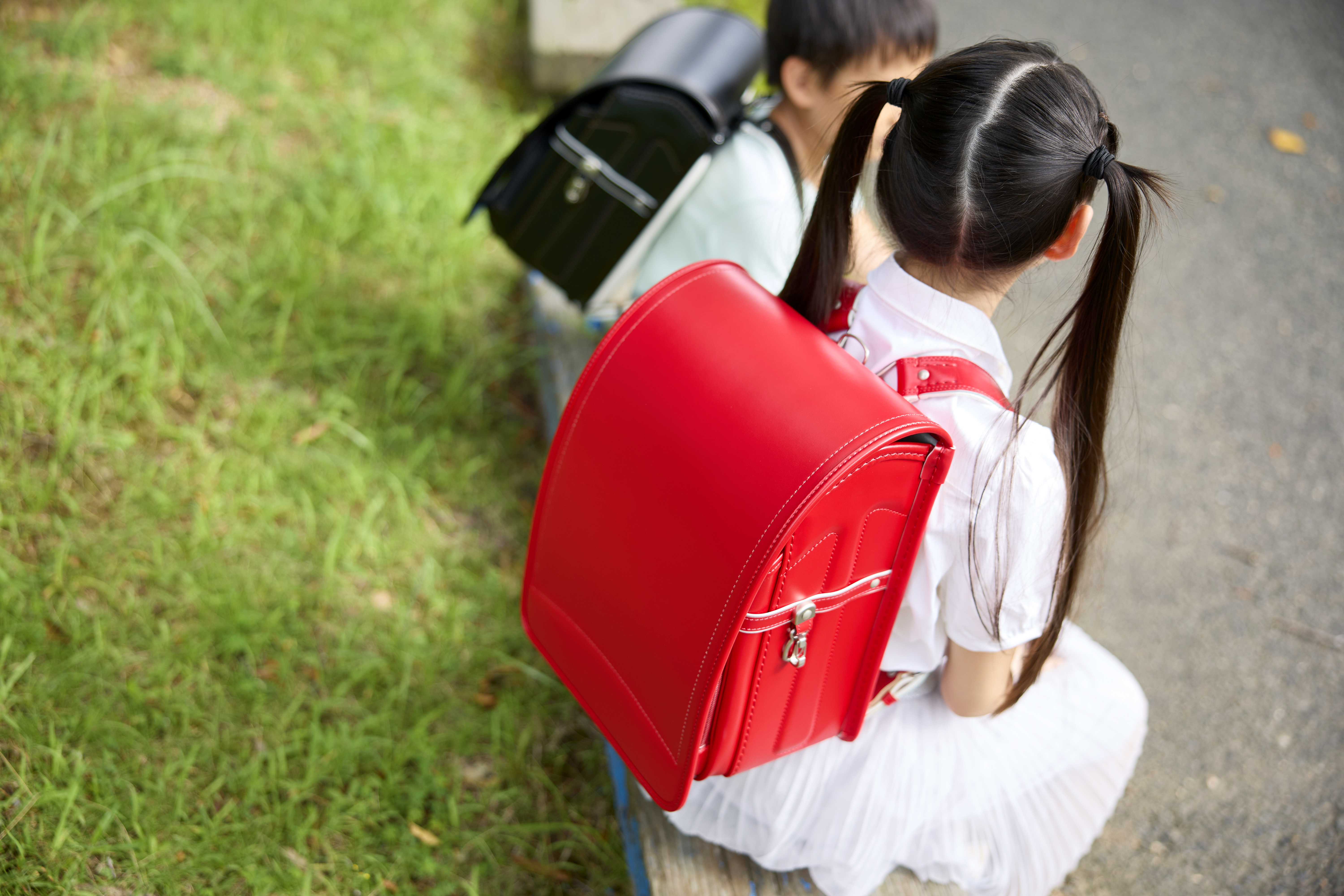 カーキ×インディゴ ダイワホーサン リュック 小学生用通学カバン 塾用