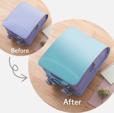 羽倉ランドセルフラップ交換イメージ